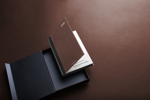 Unify Book Branding Mockup Scene 12