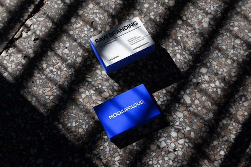 Business Cards Branding Mockup Scene Raw-01-01