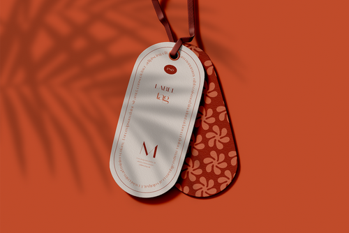 Clothes Tag Mockup