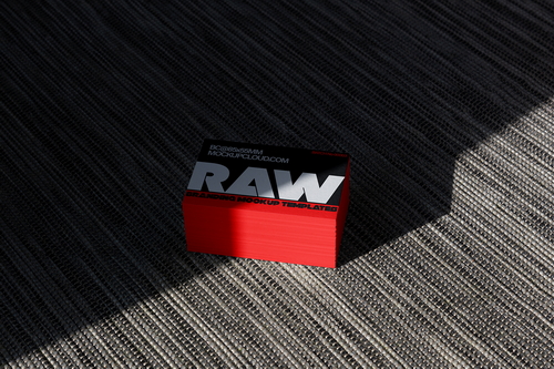 Business Cards Branding Mockup Scene Raw-03-23