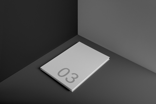 Brochure A4 Hard Cover Mockup Scene 03