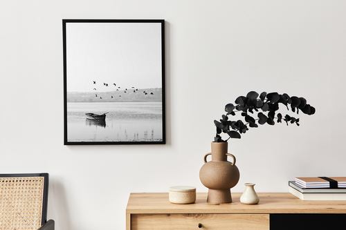 Artwork Frame Scandinavian Mockup Scene 09