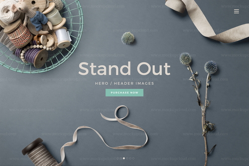 Craft Tools Top View Mockup Scene 02