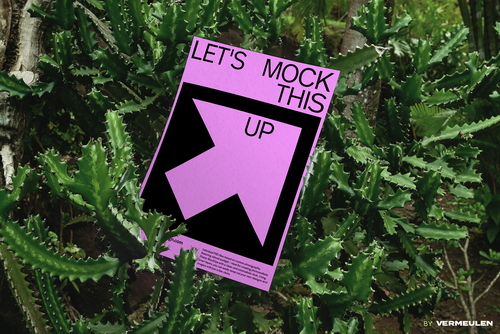 A3 Poster realistic Mockup / GW01|03