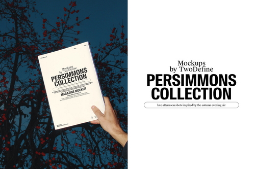 Magazine Back Cover Mockup