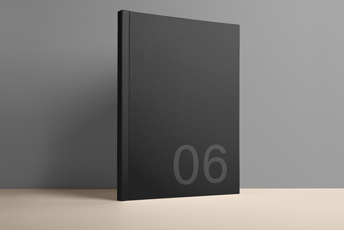 Brochure A4 Hard Cover Mockup Scene 06