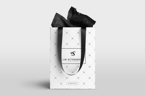 Paper Shopping Bag Mockup Scene 28