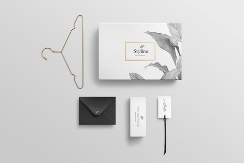 Fashion Branding Packaging Mockup Scene 08