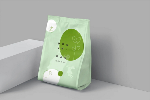 Tea Pouch Mockup