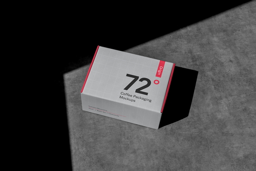 Origin Coffee Packaging Box Mockup Scene 09