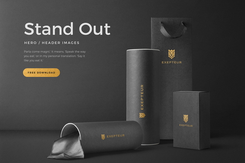 Apparel Packaging Fashion Mockup Front View Scene 02