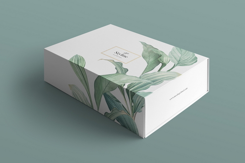 Magnetic Packaging Box Mockup Scene 14
