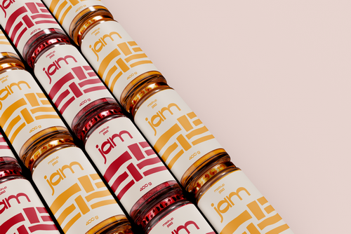 Mosaic Jam Jar Mockup