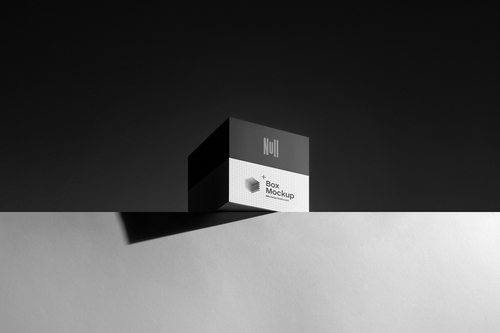 Box Mockup Scene 01 / Null Series