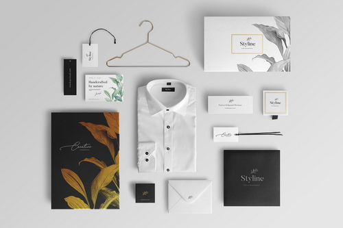Fashion Branding Packaging Mockup Scene 06