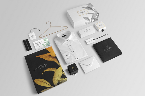 Fashion Branding Packaging Mockup Scene 05