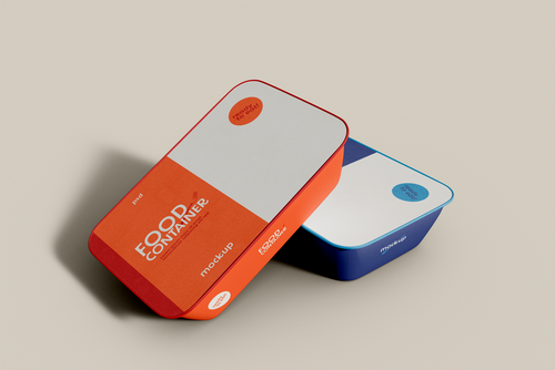 Food Container Mockup