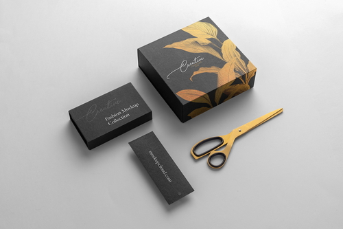 Fashion Branding Packaging Mockup Scene 09