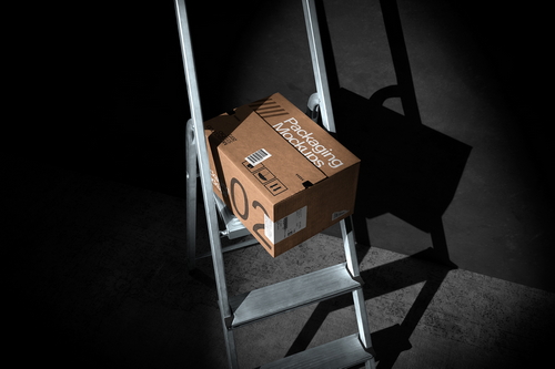 Box Packaging Mockup Scene 05