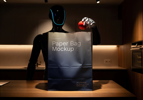 Paper Bag Robot Mockup / EON Series