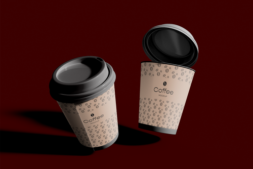 Paper Coffee Cup Mockup