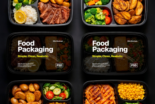 Food Packaging Mockup