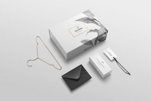 Fashion Branding Packaging Mockup Scene 07