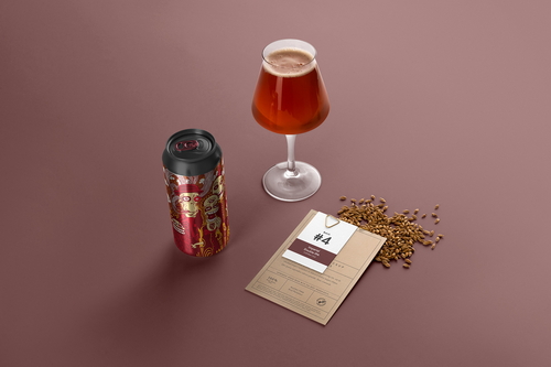 Craft Beer Branding Mockup Scene 08