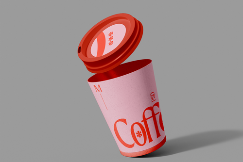 Paper Coffee Cup Mockup