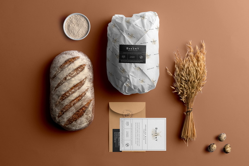 Bakery Branding and Packaging Mockup Scene 21