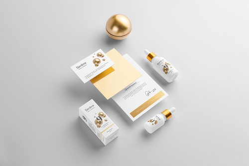 Serena Cosmetics Branding Mockup Scene 03