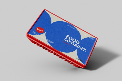 Take Away Food Container Mockup