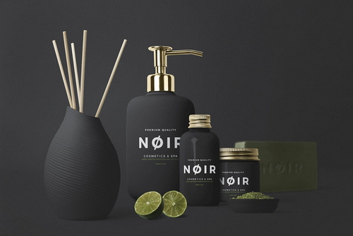 Cosmetics Mockup Scene Front View 05