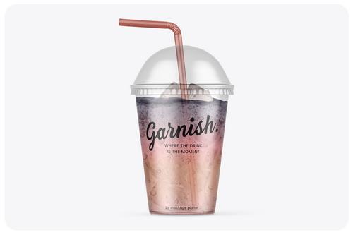 Plastic Cup Mockup
