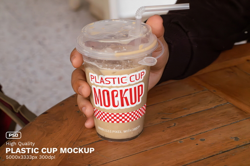 Urban Edition Plastic Cup Mockup
