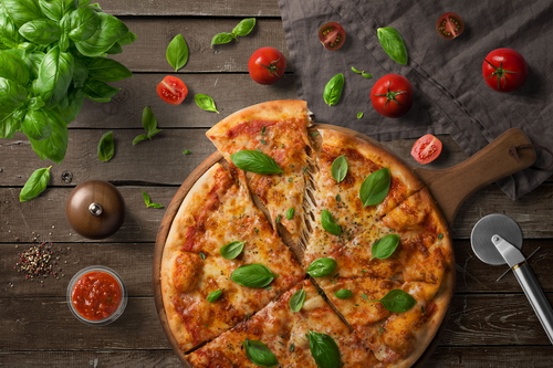 Pizza Italian Food Scene Mockup