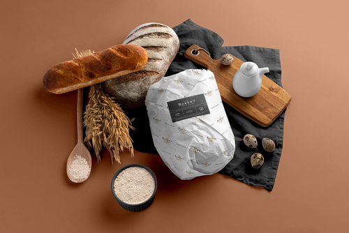Bakery Branding and Packaging Mockup Scene 24