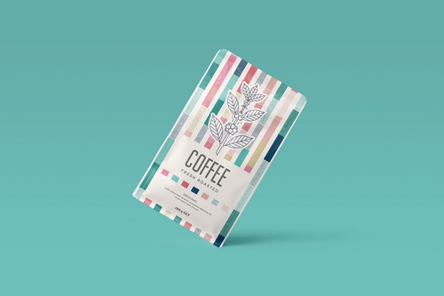 Blend Coffee Packaging Mockup Scene 20