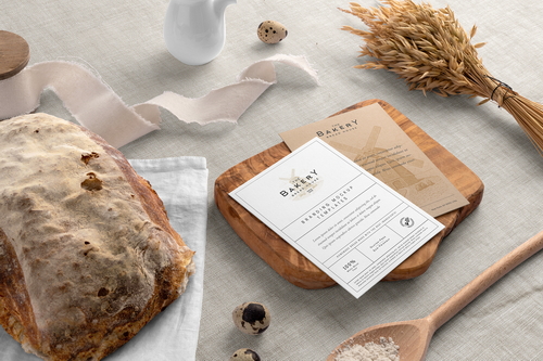 Bakery Branding Mockup Scene 17