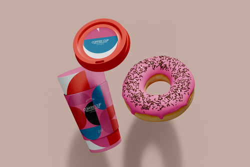 Take away Coffee Cup Mockup