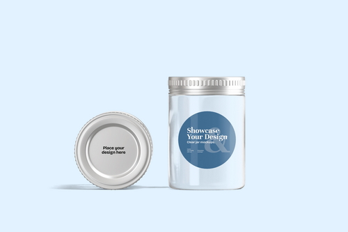 Clear Jar Mockup