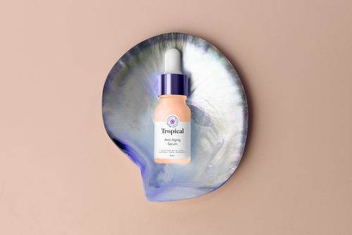Dropper bottle Cosmetics Packaging Mockup Scene 13