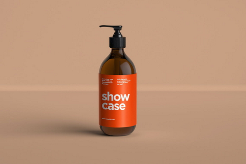 Cosmetic Bottle Mockup