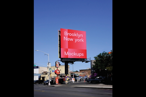 Brooklyn, NY Billboard Mockup