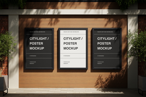 Poster / Citylight Mockup