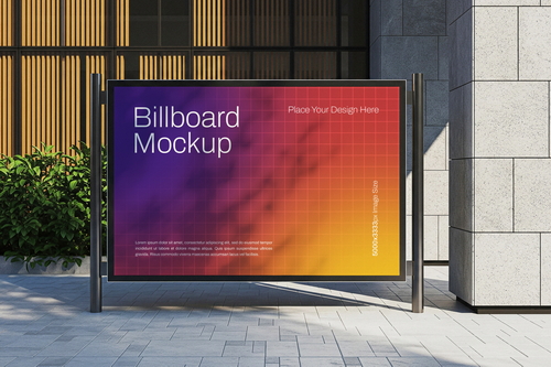 Urban Billboard Mockup