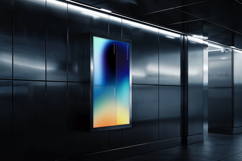 Digital Screen Advertising Mockup Scene 26
