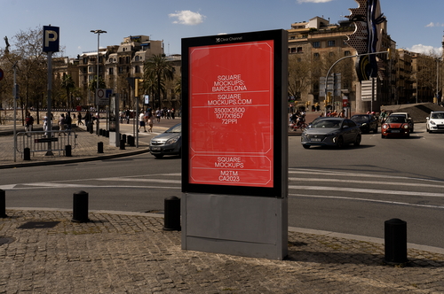 Poster Mockup Scene 0003 Barcelona Series