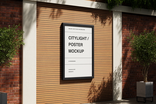 Poster / Citylight Mockup