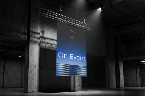 Industrial Hanging Banner